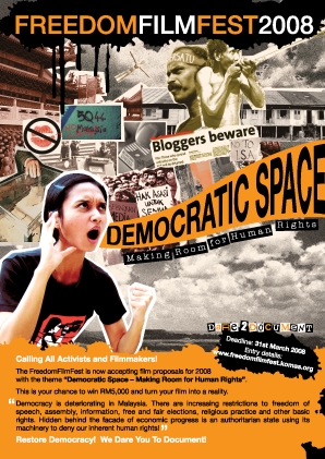 Civil Society postcard images from Suaram.