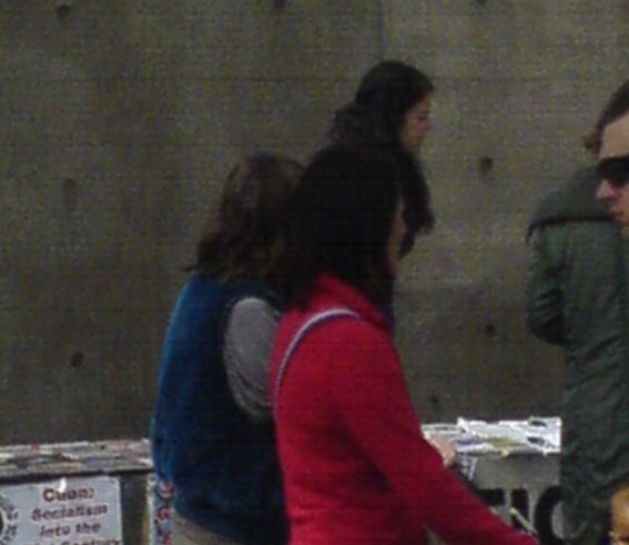 Did they give you a hard time lads? A pic of the RCG stall from 'Redwatch'