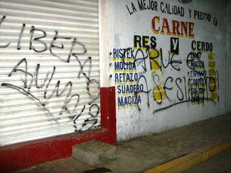 Cosmetics Store, Butcher Shops Painted