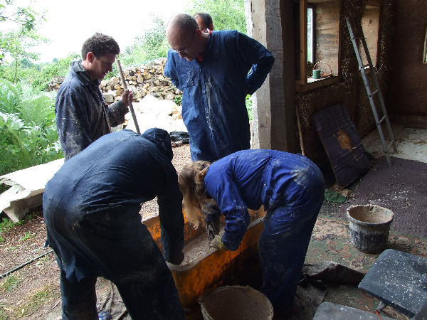 and pay homage to him