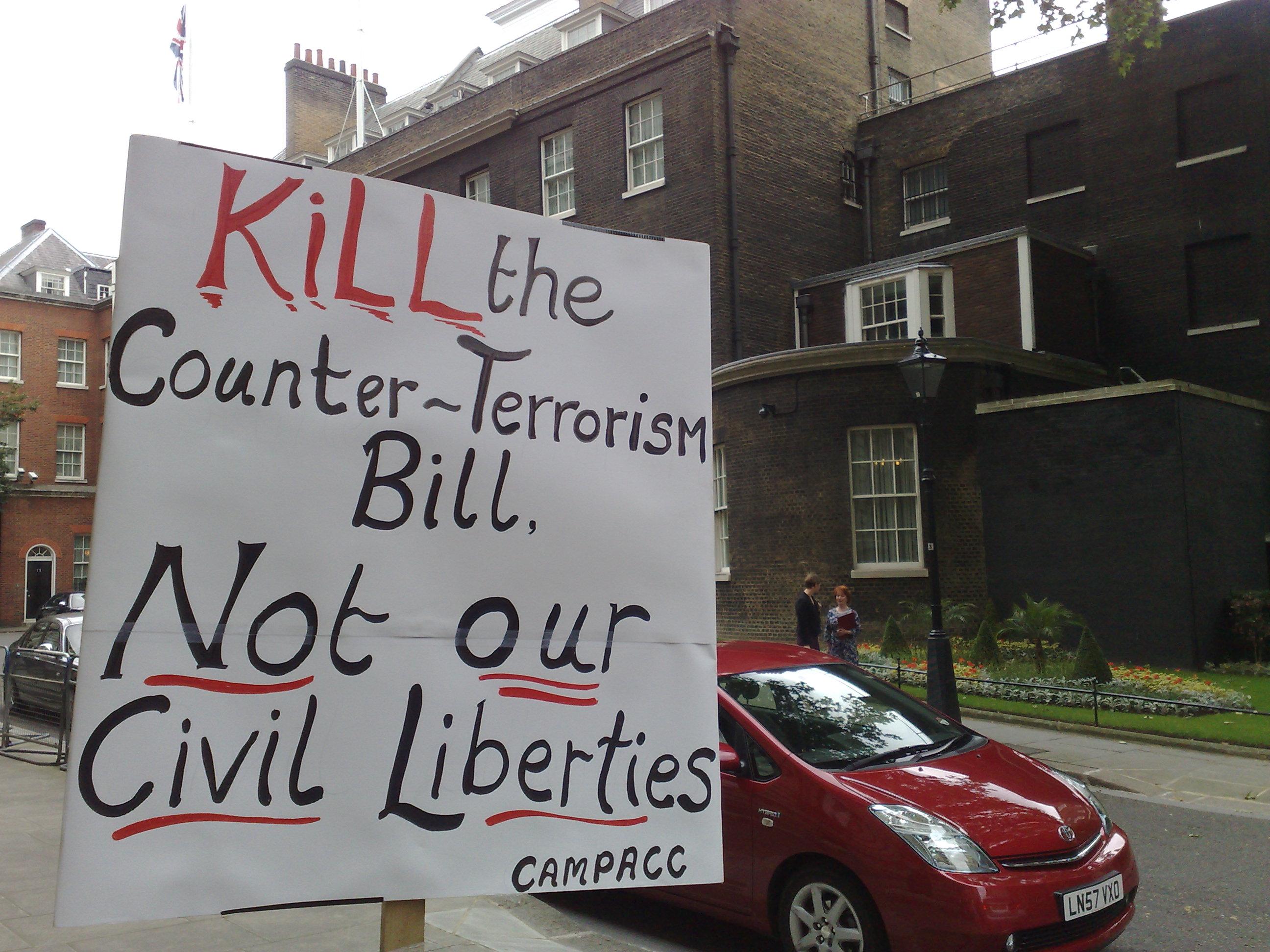 Peace Strike in Downing Street today