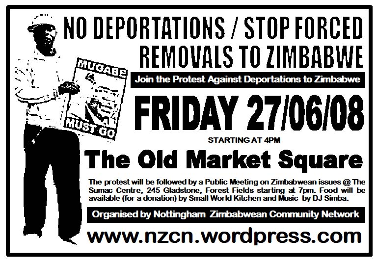 Zimbabwean Community Protest