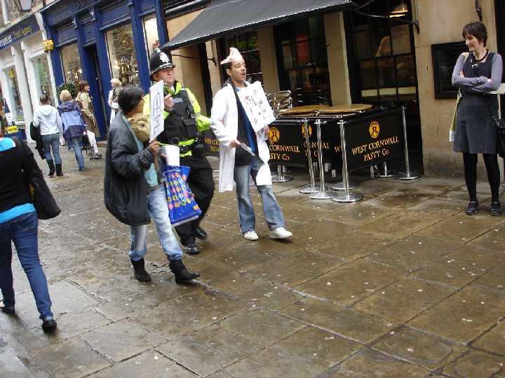 Taken away, with the public being told all about it!