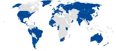 The current 81 member states of the International Whaling Commission