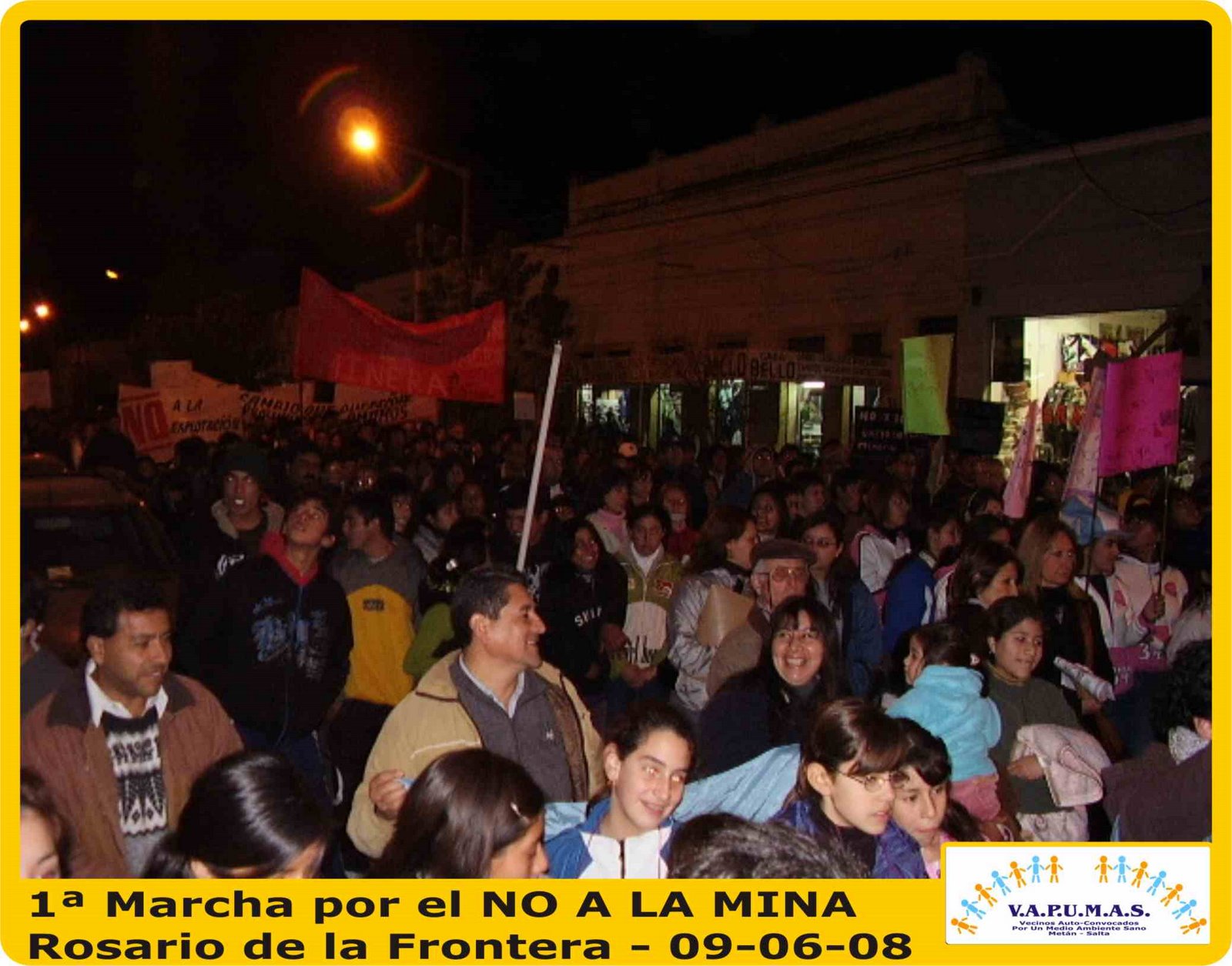 march June 2008 in Metán, Salta, Argentina