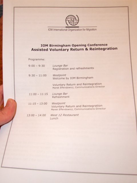 the 'conference' programme