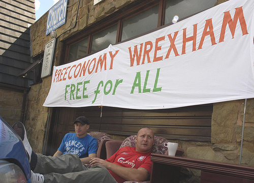 Our removals team takes a break