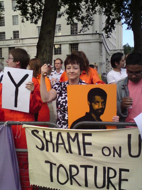 Baroness Sarah Ludford MEP calling for justice for Binyam