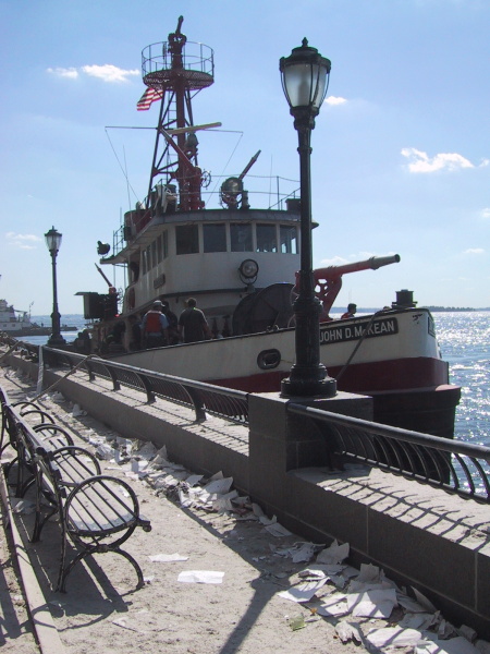 NYC Fire Boat on 9/11