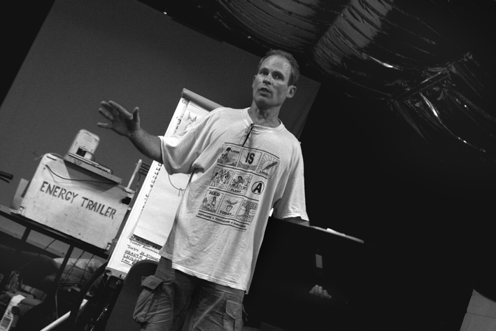 UK, London. Oval. Speaker at the evening discussion at the Synergy centre.