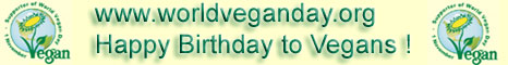 World Vegan Day celebrates the birth of veganism