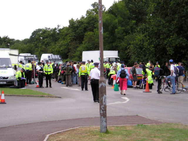 Mass searches in car park