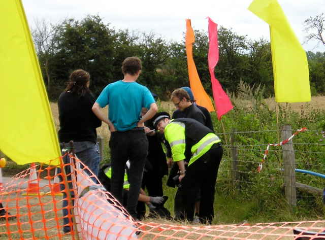 Search at Camp entrance