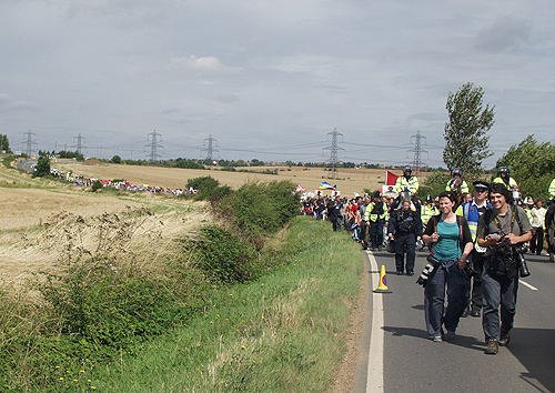 Approaching Kingsnorth