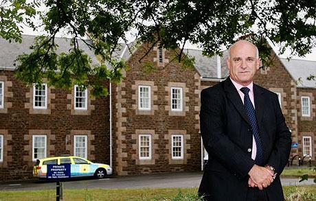 Lenny Harper is being removed from the case