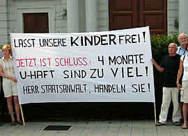 Release our children! 4 months remand in custody is too much