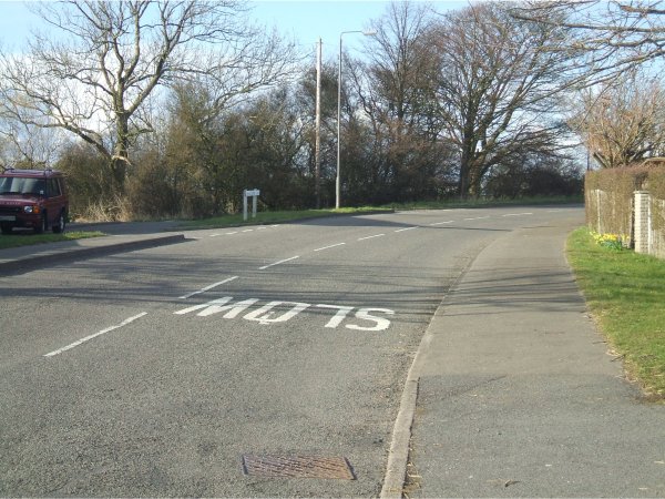 Breach Road - corner into Codnor-Denby Lane