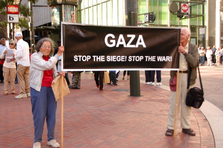 Free Gaza supporters in San Francisco
