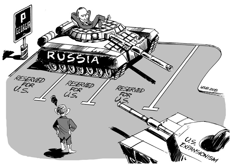 Bush's expansionism in Georgia