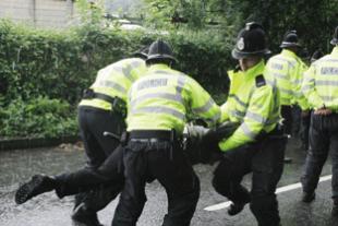 The Police make an arrest