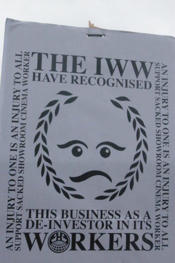 These are a selection of images taken outside the Showroom cinema during the pic