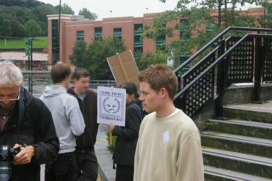 These are a selection of images taken outside the Showroom cinema during the pic