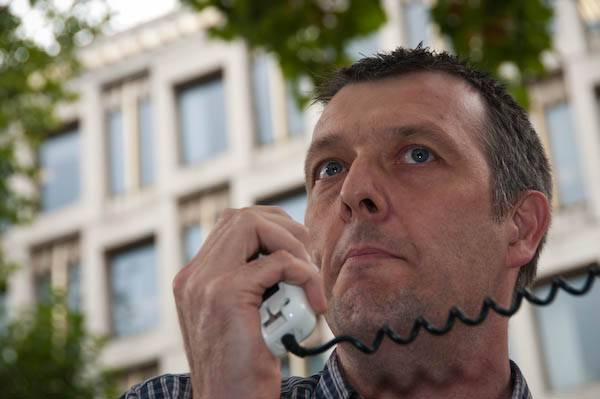 NUJ General Secreatary Jeremy Dear speaking