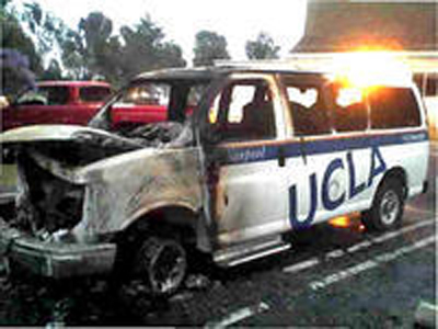 ALF torch UCLA van in Irvine, CA - June 2008