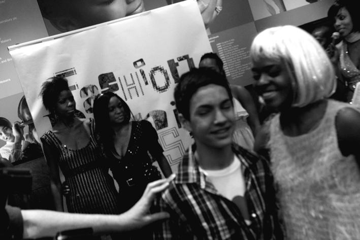 UK, London. 'Fashion diversity' event at the Museum of London. 2008