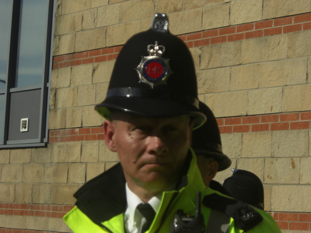 this cop tried to start a riot