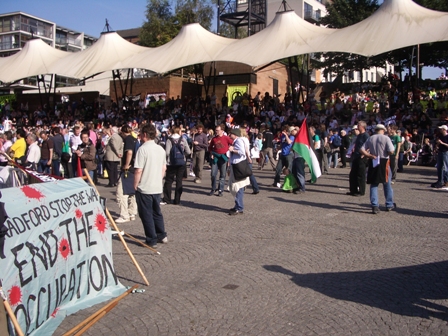 back right (facing stage)