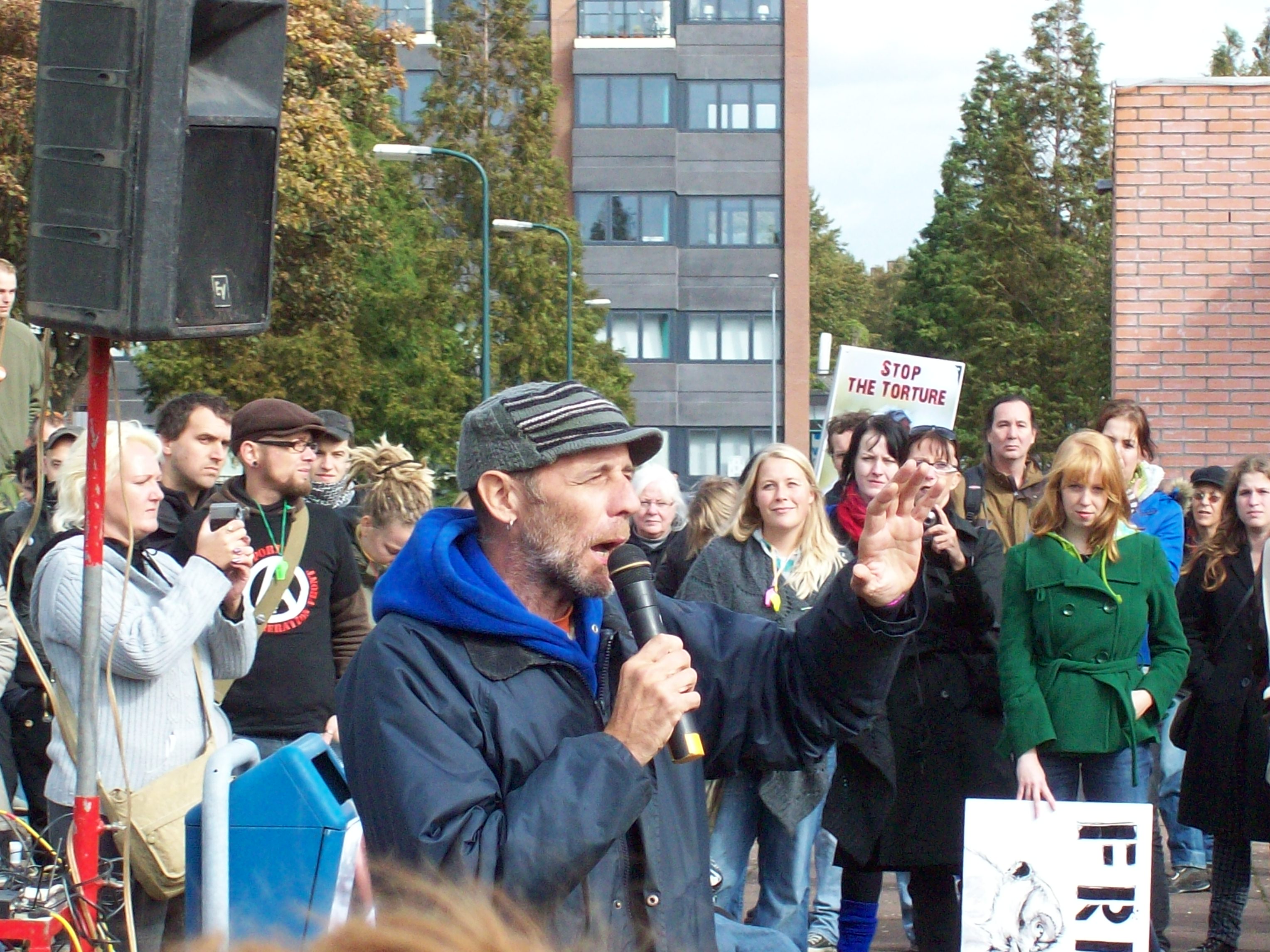 John Curin held a great speech