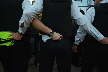 Keeping ranks intact.