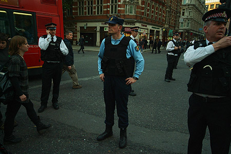 French police assistance.