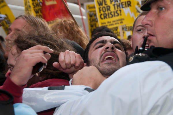 Excessive force in a choke grip