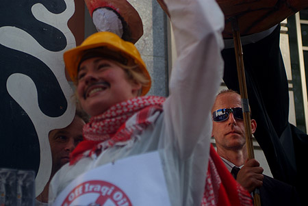 Mr Cheney's security.