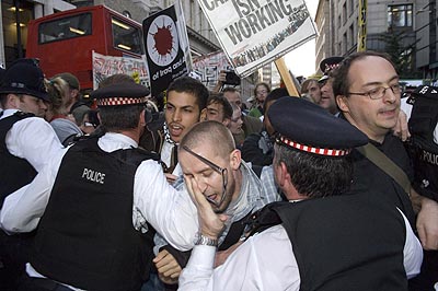 "Take that four eyes!"