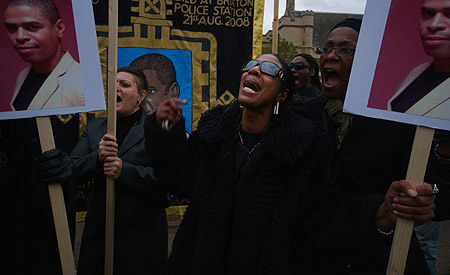 Sean Rigg, died at Notting Hill, August 2008.