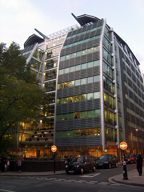 Lloyds TSB Bank Home Bulging Building Gresham Street London