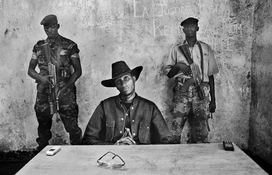 NKUNDA , the leader of the rebels..