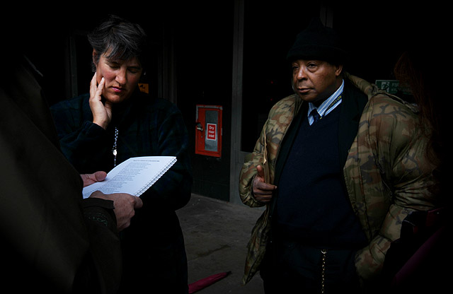 The Peace Procession assembles.