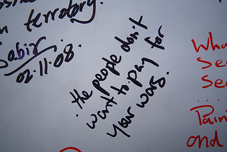 The people, the war and the cost.