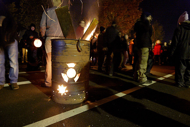 todays night somewhere in the german Wendland