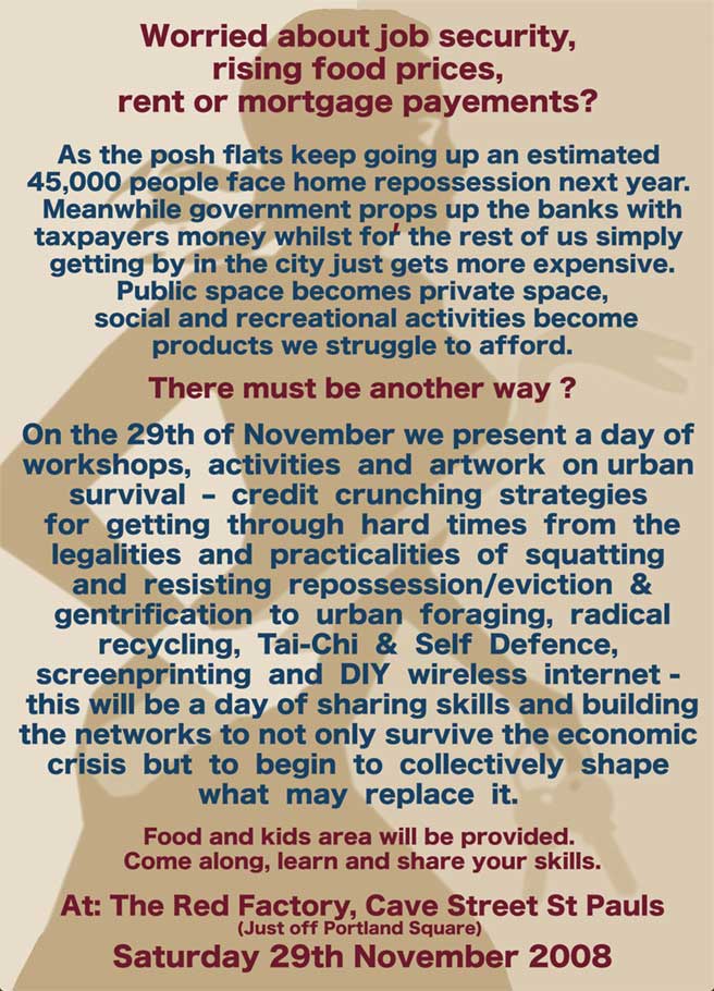 29th of November @ The Red Factoy, St Pauls