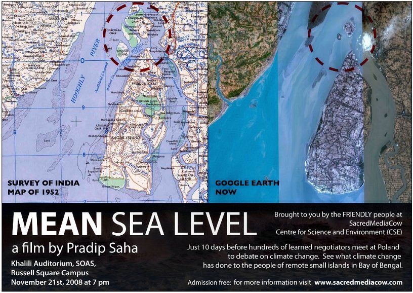 Mean Sea Level invitation flyer