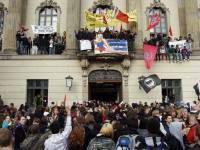 Humboldt university occupied