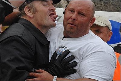 BNP "Security": A word in your shell-like lads - You're SHIT!!