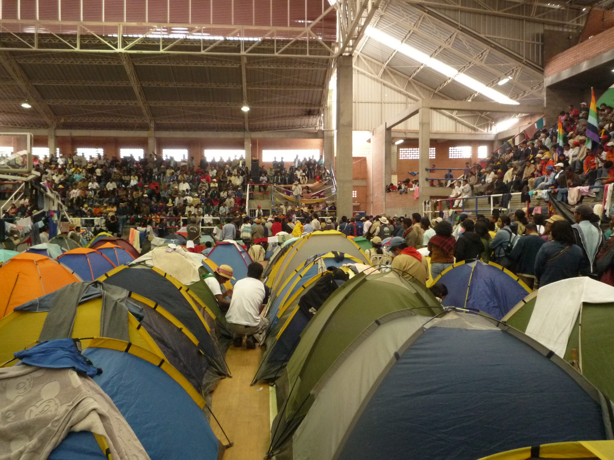 No escape to sleep from the political and planning meetings