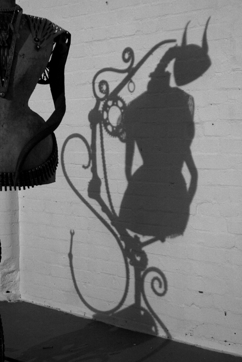 installing muTATE BRITAIN, Curtain Rd, London. 2008