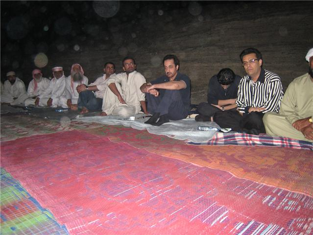 Baluch in Dubai remember Nawabzada Bala'ach Marri--Picture courtesy locals